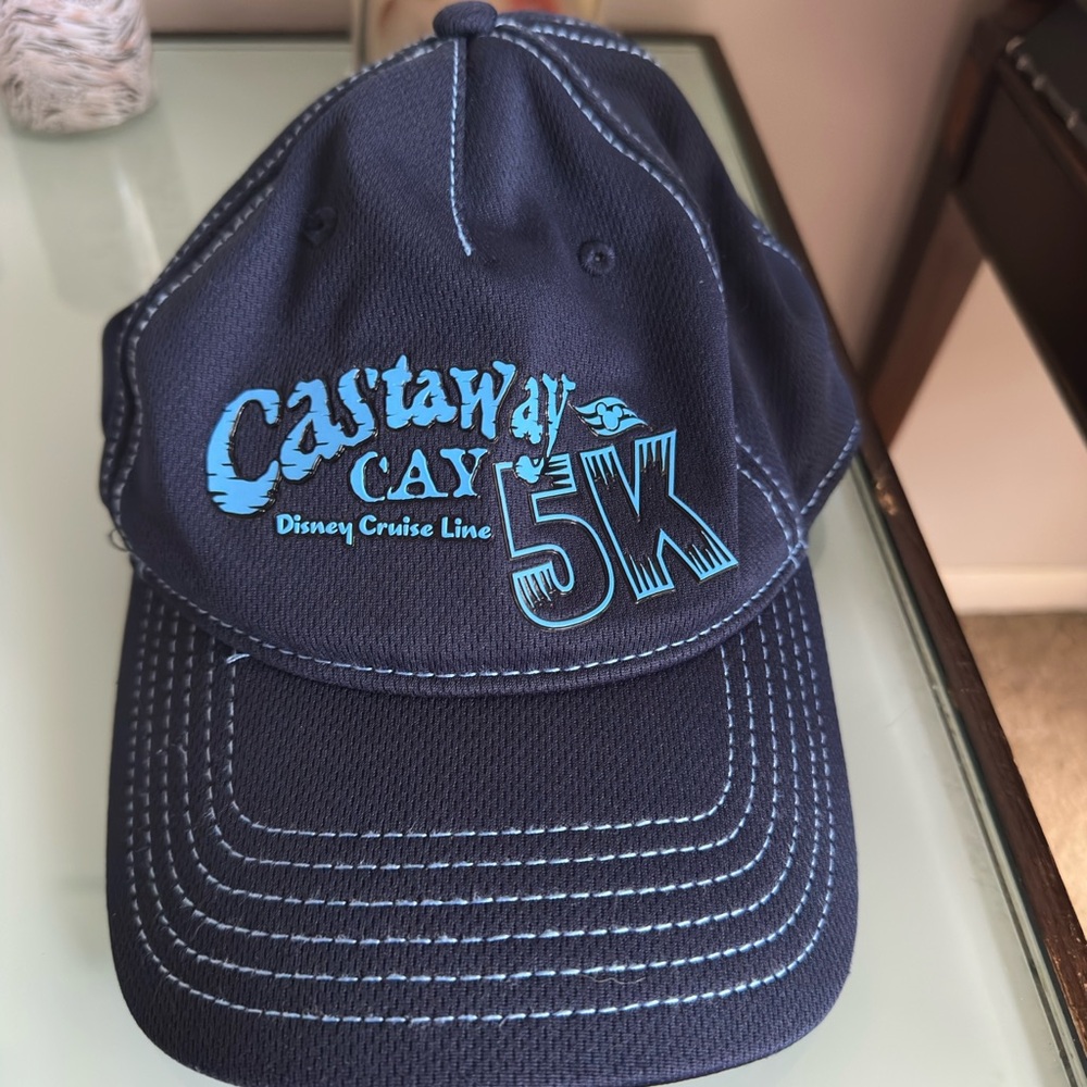 Castaway Cay 5K Disney Cruise Line Navy Baseball Cap